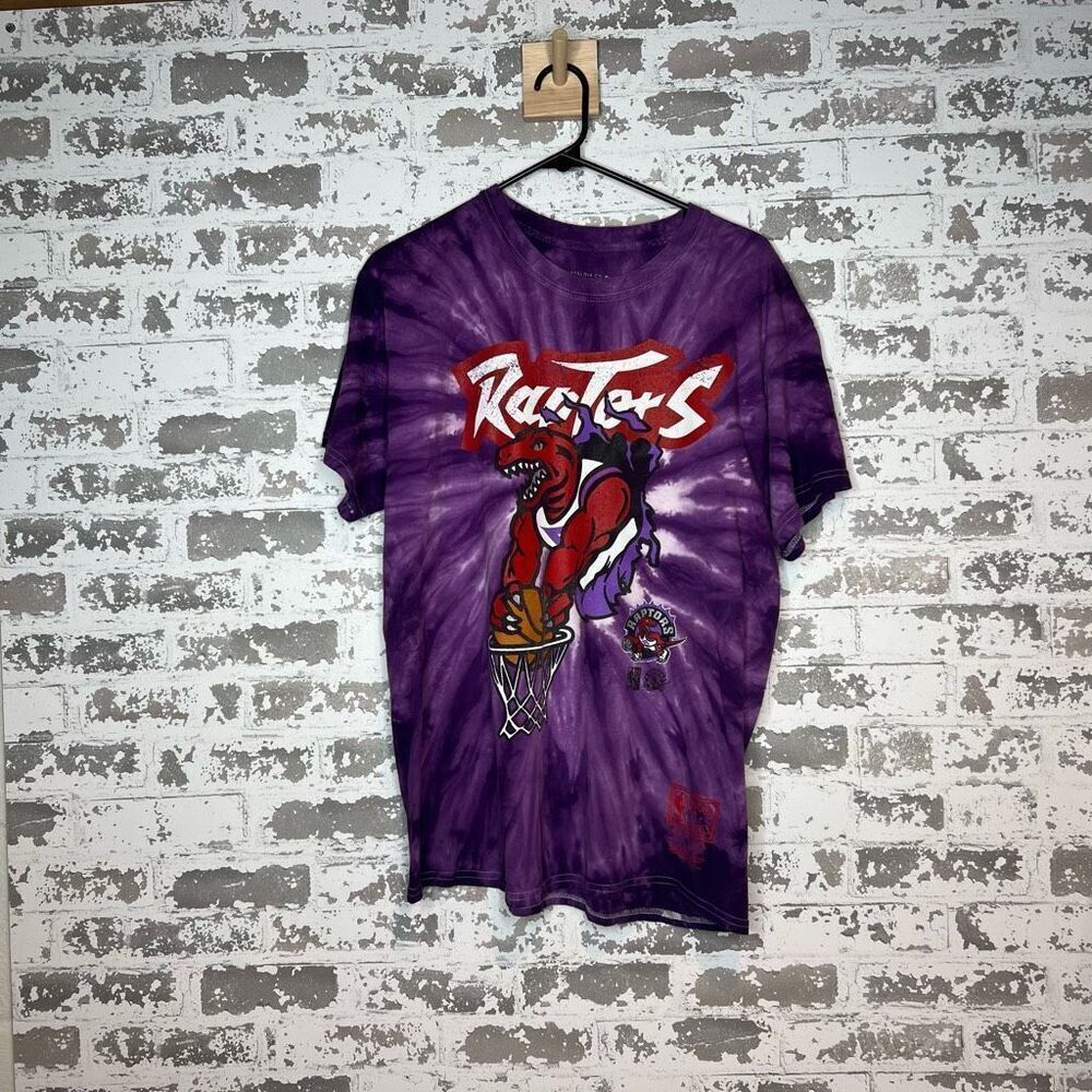 Mitchell and ness hardwood classics Toronto raptors short sleeve tshirt